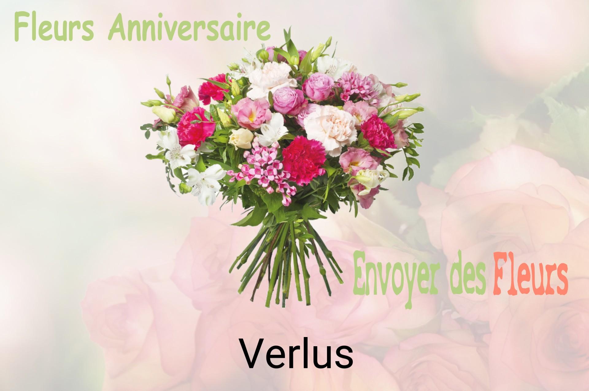 Bouquet de fleurs d’anniversaire livré à Verlus